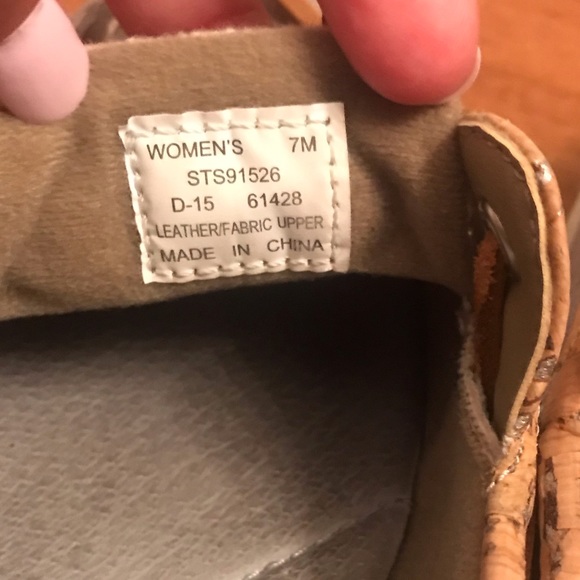 Sperry Top-Sider Grey Boat Shoes - Picture 6 of 7